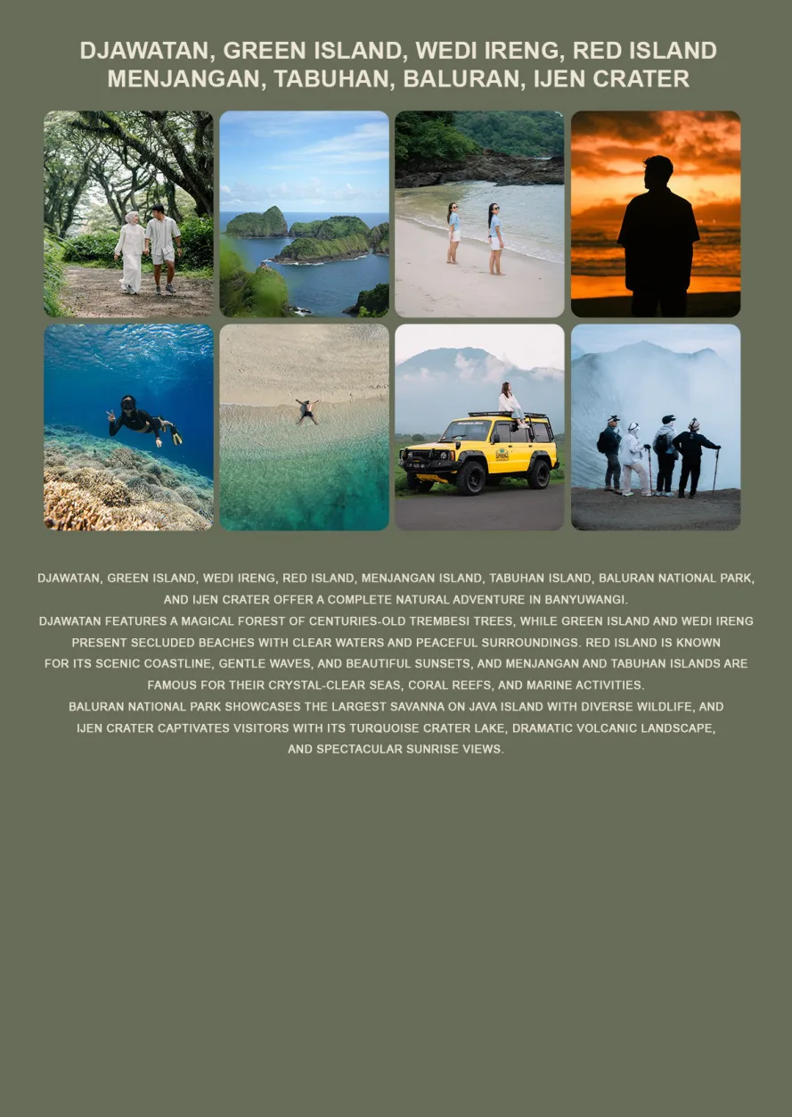 Menjangan: A Calm Sea for a Meaningful Day